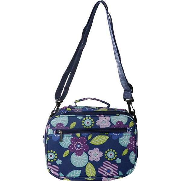 Термосумка Gint цветы синяя 3.5 л