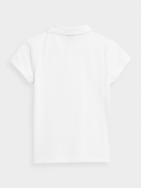 Поло 4F TSHIRT F281 4FJSS23TTSHF281-10S р.128 белый