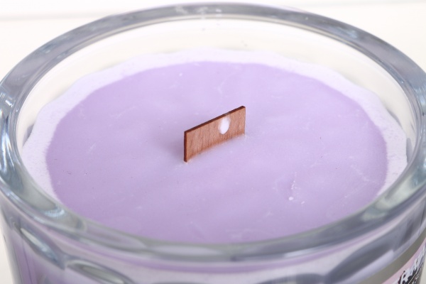 Свеча в стакане Pako-If Luxury лаванда-ваниль 80х100 мм 