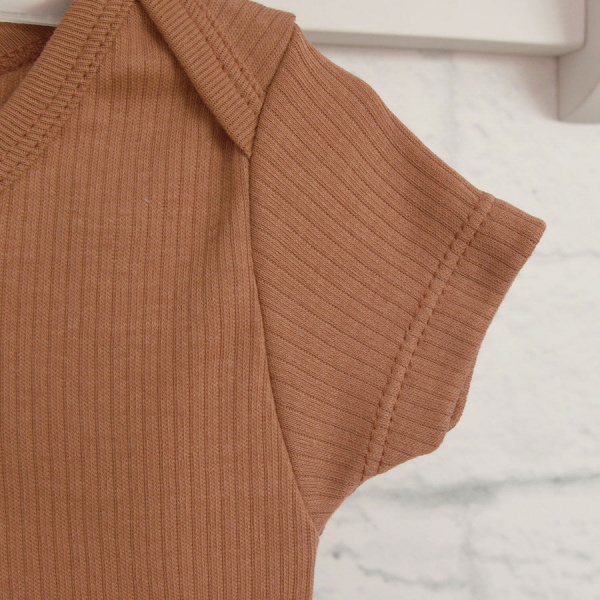 Боди детское унисекс Blanka р.68 коричневый 110221 