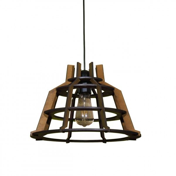 Підвіс Геотон НСБ 02-60-962 ЛС-3005 1x60 Вт E27 венге 483 