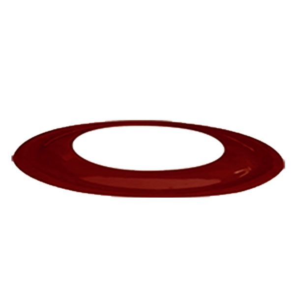 Накладка емальована димохідна 0,8 мм сталь Ф130 мм Duval 