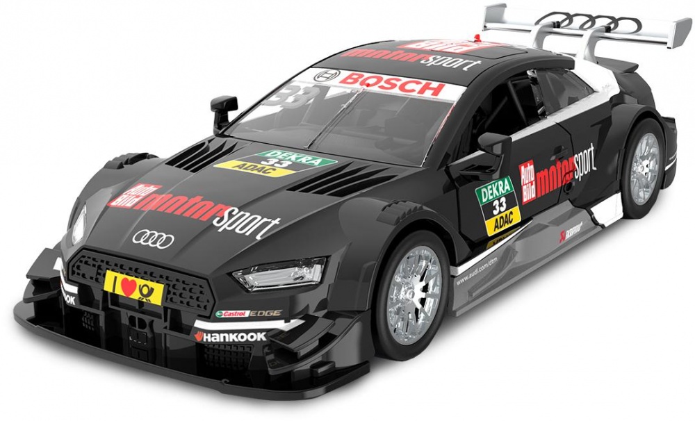 Автомодель TechnoDrive 1:32 Audi RS 5 DTM чорний 250409