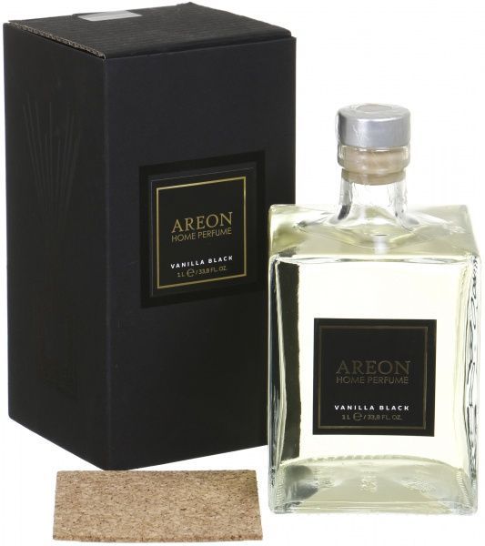 Аромадифузор для дому АРЕОН Хоум Парфюм 1л Ваніль Чорна 