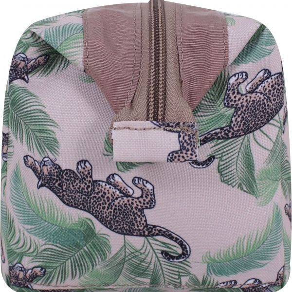 Косметичка Bagland Леопард беж сублимация 796 мульти 00741664 