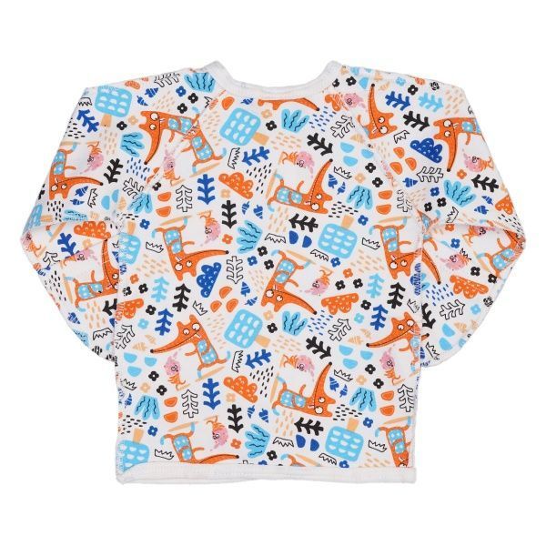 Распашонка детская ТМ Софія Foxes р.56 молочный/с принтом 127256 