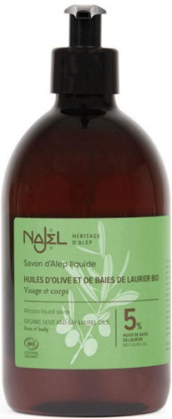 Мыло жидкое алеппское 5% масла лавра 500 мл 1 шт./уп.