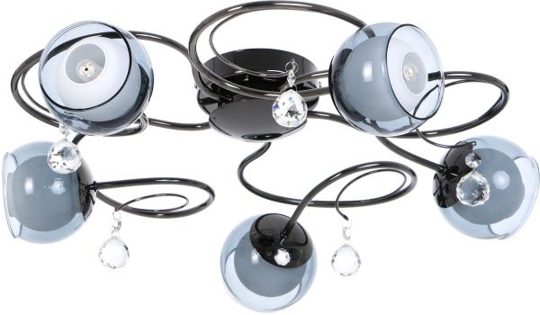 Люстра потолочная Eglo 95159 1x2,5 Вт G9 черный Асколесе 