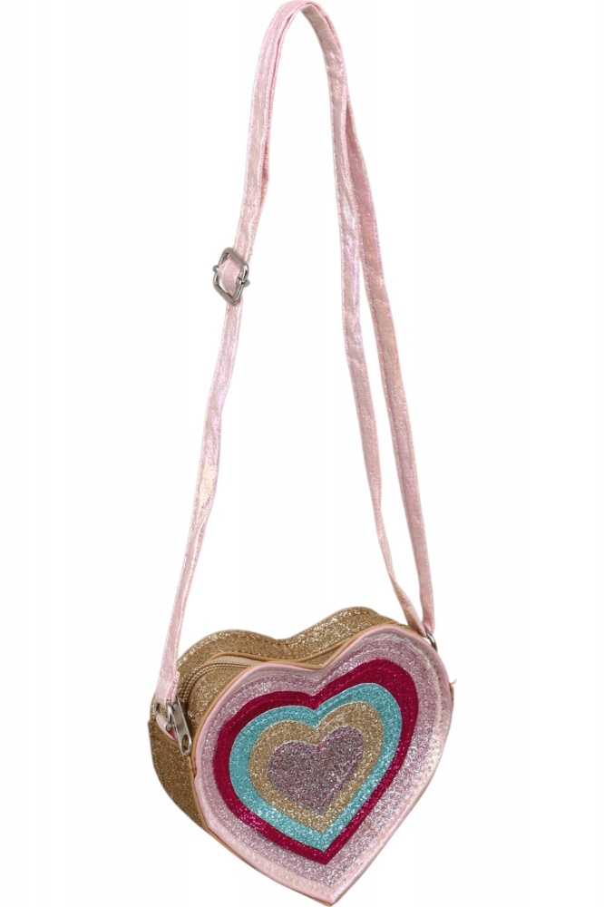 Сумка Luna Kids Сердце 14х13х4.5 см разноцветный