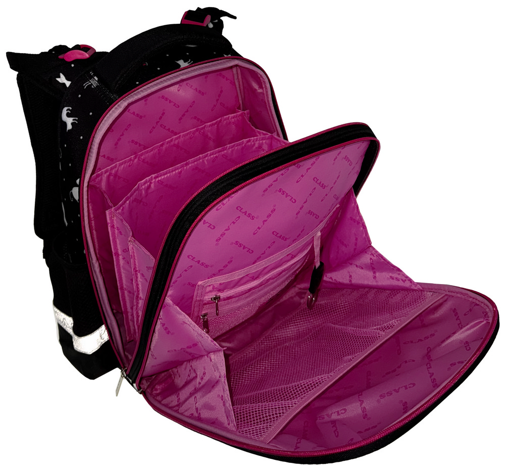 Ранец школьный CLASS Cats 38х29х16 см 2512C 13010118