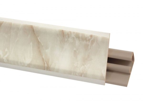 Плінтус для стільниці ОМіС LB23 3000x23x12 мм онікс сірий