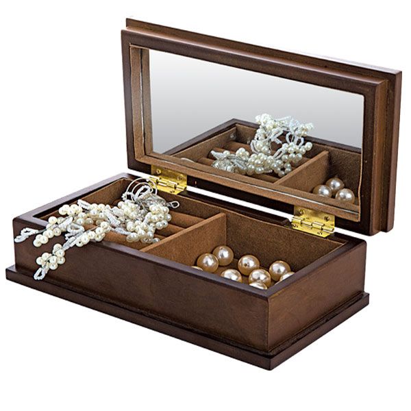 Сундук для украшений Классик WY1015 23.5x12.5x7.5 см