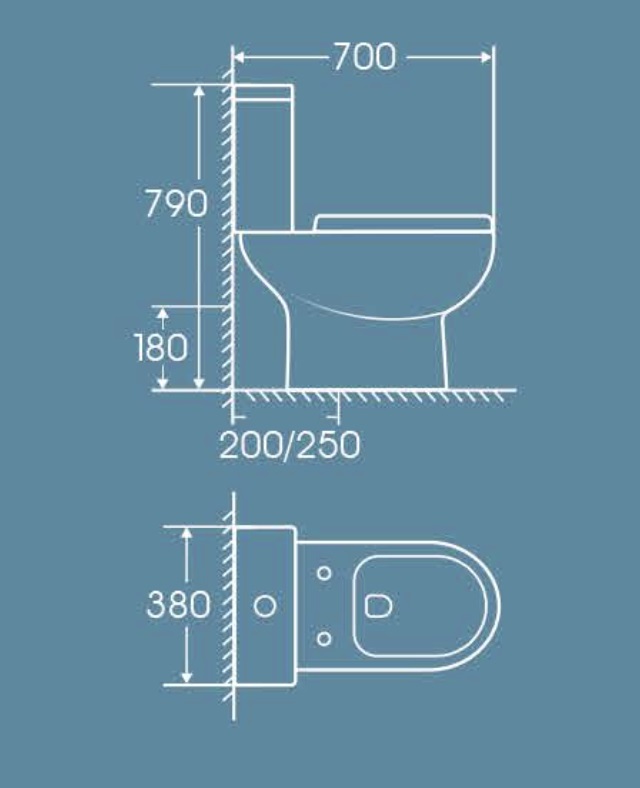 Унітаз-компакт Mixxen Carlos білий MXJI0834