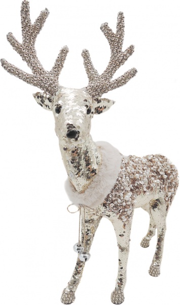 Декорация новогодняя Олень 44х14х51 см 704718031 