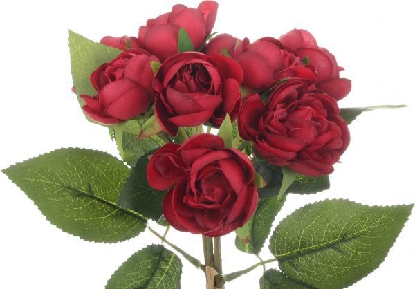 Букет роз 9 головок красный