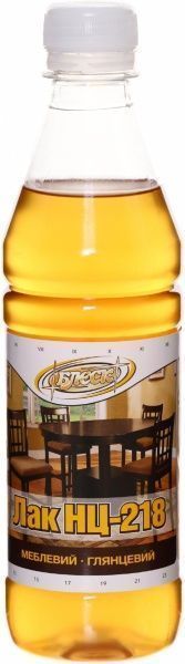 Лак меблевий НЦ-218 Блеск глянець 0,35 л