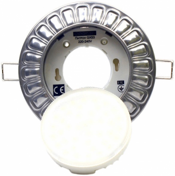 Светильник точечный Светкомплект VM 05 GX53 SL серебряный 