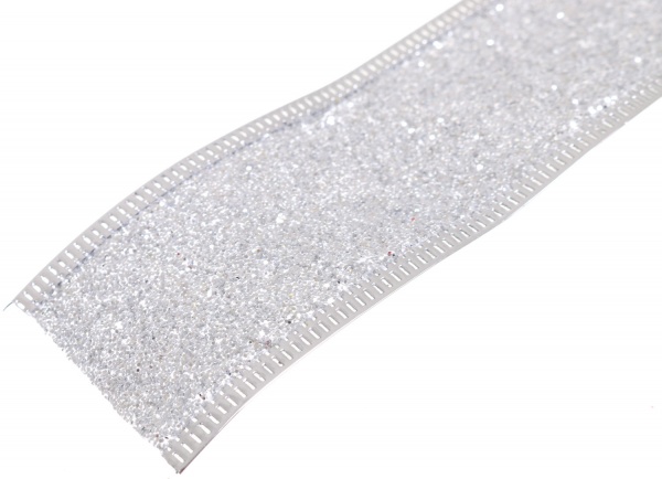Лента декоративная с блестками 38х2700 мм ANM800700 