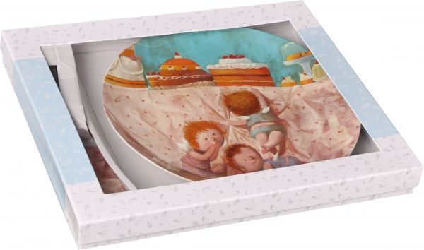 Блюдо для торта Солодке життя 26 см 924-200 Lefard 