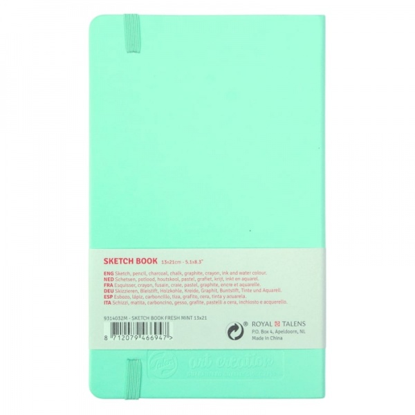 Блокнот для графіки Rosa Talent Fresh Mint 13x21 см 9314032M 