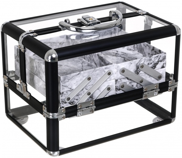 Кейс Visage 25x18x18 см прозорий прозорий 