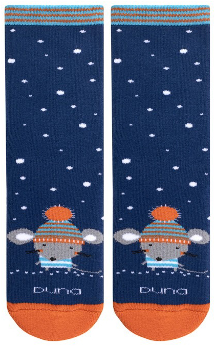 Шкарпетки дитячі Duna махрові (4823094654883) 4286 р. 22–24 синій