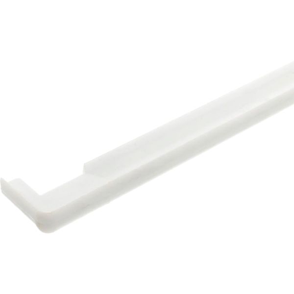 Торцевая накладка Унипласт 600х35х15 мм белый 