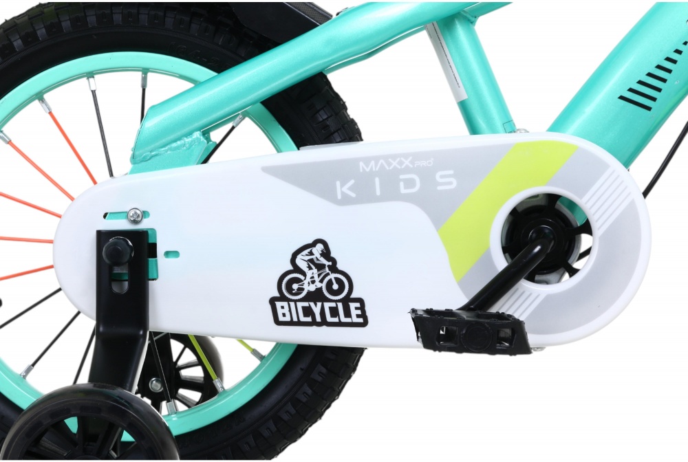 Велосипед детский MaxxPro kids 14' KQ-23 голубой с желтым