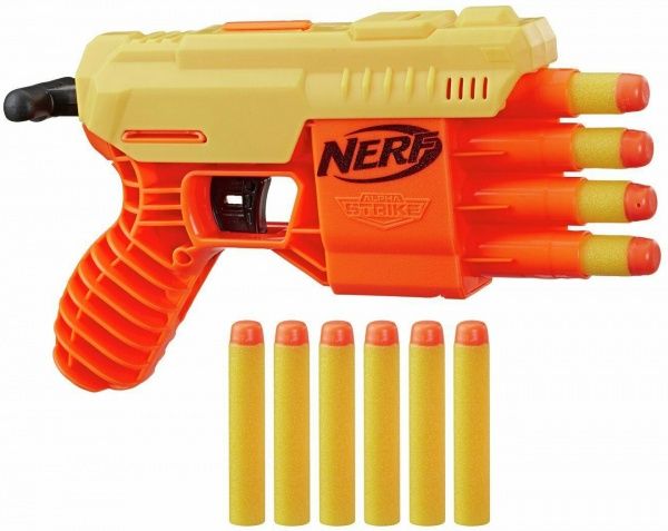 Бластер Hasbro Nerf Alpha Strike Fang QS-4 E6973