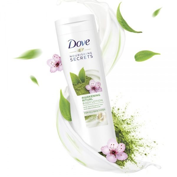 Лосьон для тела Dove с зеленым чаем матча и цветами сакуры 250 мл