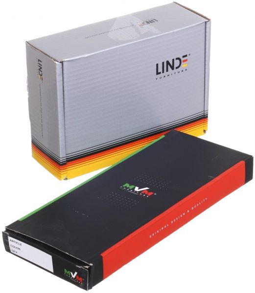 Замок врезной с ручками WC Linde А-2005 SN 72 мм никель без петель