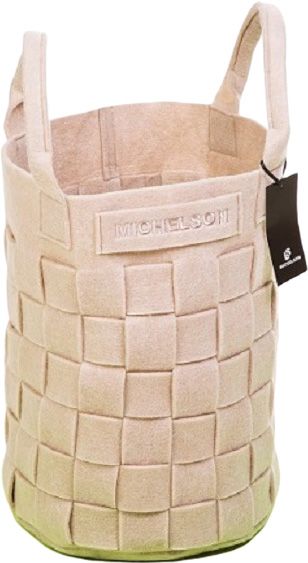 Кошик декоративний h27 см бежевий Michelson