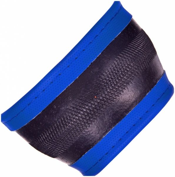 Чехол на руль Vitol JU 080204 BL L (25) черный с синим