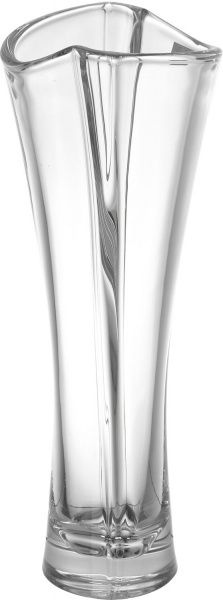 Ваза стеклянная прозора Smile 30,5 см Bohemia