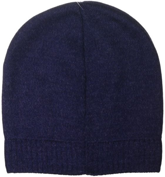 Шапочка детская для мальчика Kraft+ арт. 2377 р.52-54 синий меланж 
