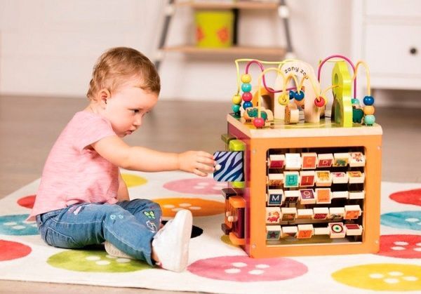 Игрушка развивающая Battat Зоо-куб BX1004X