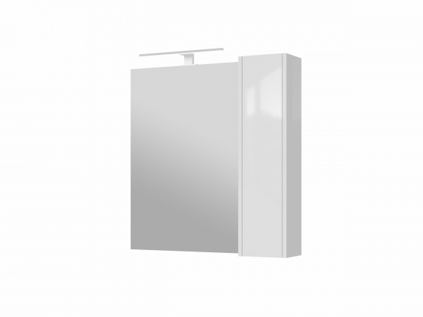 Зеркальный шкаф ЮВЕНТА Bronx BrxMC-80 белая