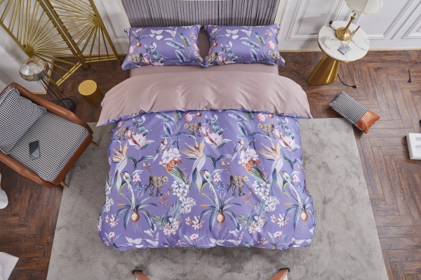 Комплект постельного белья Catania семейный разноцветный La Nuit 