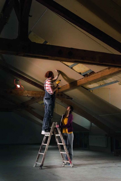 Фонарь прожекторный Ledvance worklight battery 30W оранжевый