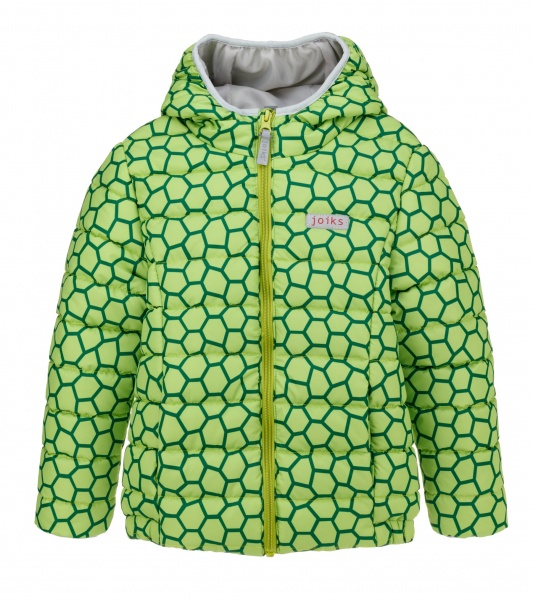 Куртка дитяча для хлопчиків JOIKS Абстракт р.116 салатовий KD-26 