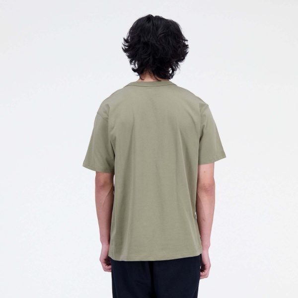 Футболка New Balance ESSENTIALS REIMAGINED MT31518CGN р.S зелений