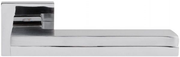 Ручка на розетці Comit Domino 52071 матовий хром/хром