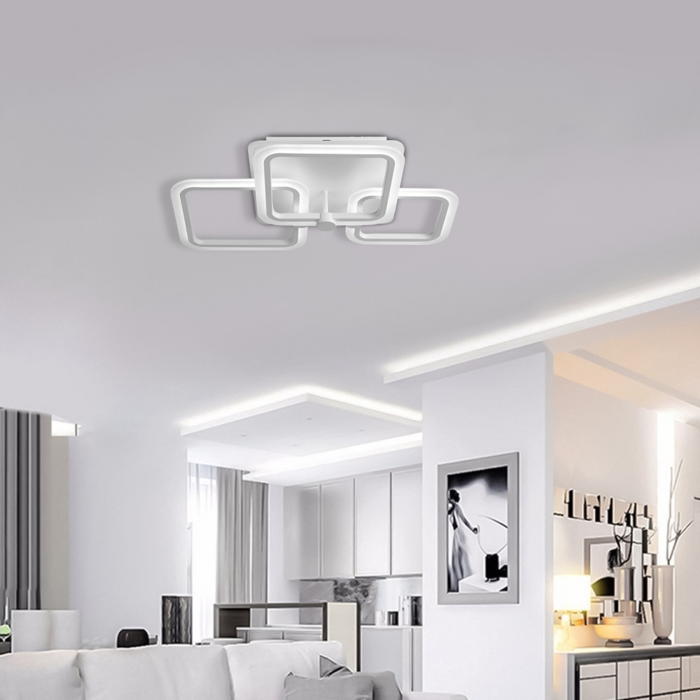 Люстра потолочная Eurolamp 65 Вт LED-модуль белый LED-LS-65-M23(white)