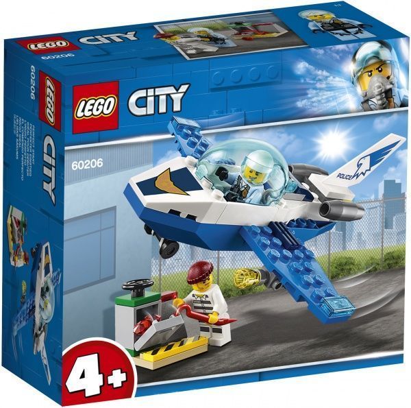 Конструктор LEGO City Воздушная полиция: патрульный самолет 60206