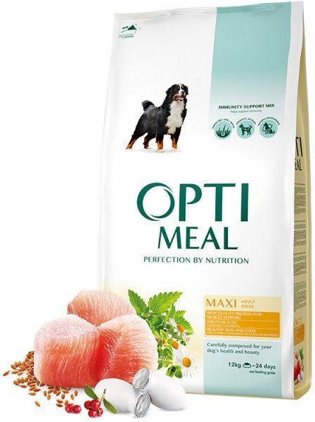 Корм Optimeal сухий для великих порід курка 12 кг