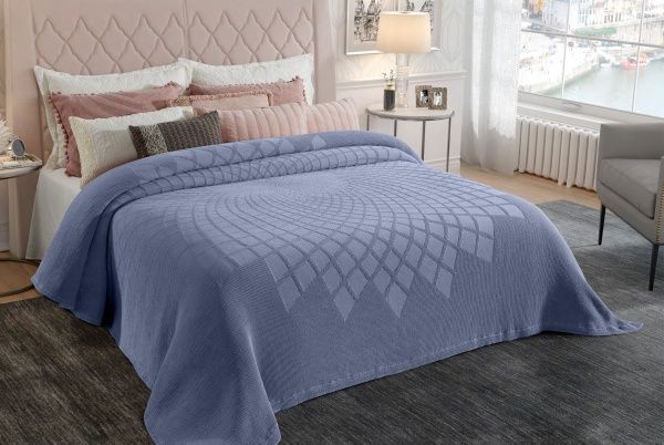 Покривало Alcoutim 230x270 см La Nuit сизий 