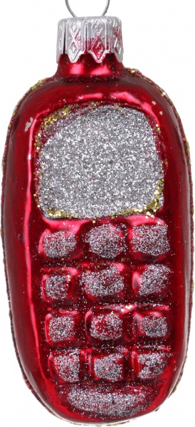 Декорация новогодняя Формовая игрушка в ассортименте 7 см 