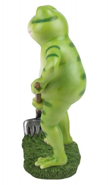 Фігурка декоративна Engard Жабка-садівник KG-31