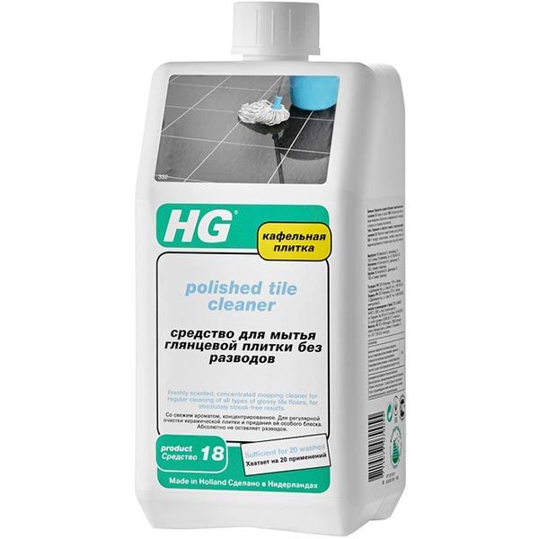 Засіб HG для миття глянсової плитки без розводів 1 л