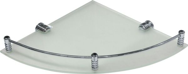 Полочка стеклянная МТ ПУОМ 6 ММ 250х250 мм 